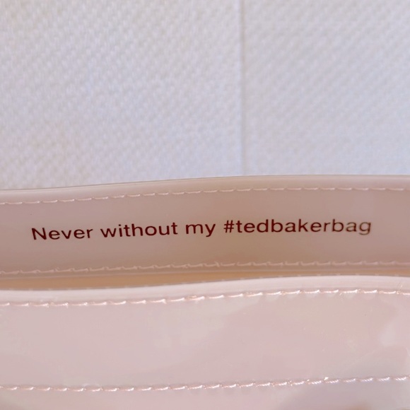 NWT, Ted Baker Dusty Pink Bow Detail Large Icon Tote Bag - Picture 4 of 7